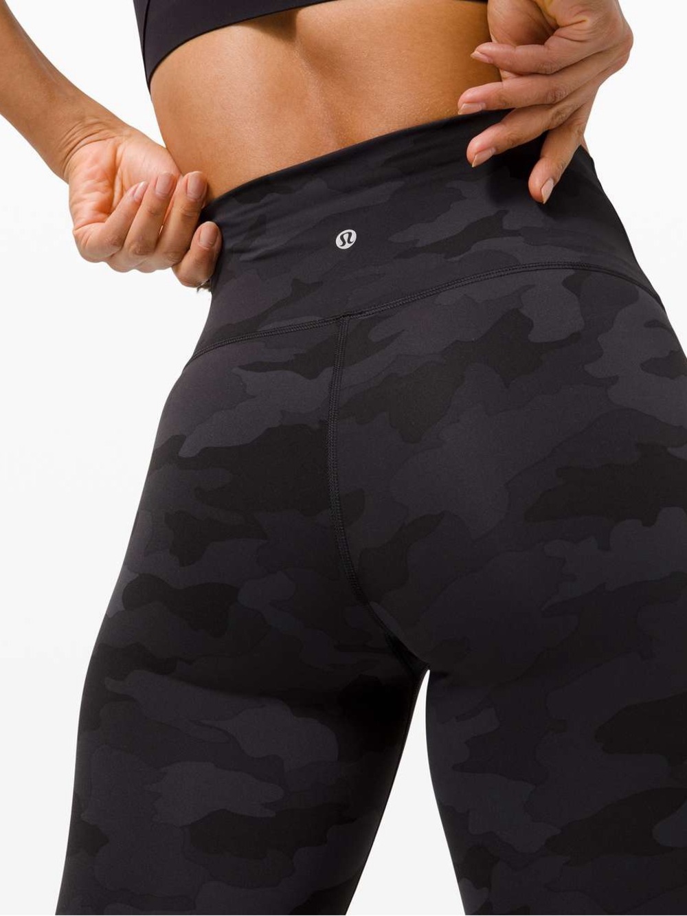 Lululemon Heritage Came Multi Wunder Train 25” Leggings